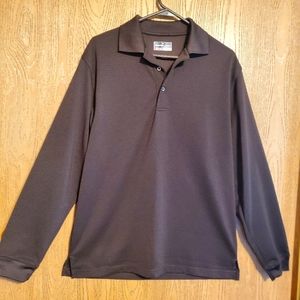 Grand Slam Men's Performance Long Sleeve Golf Polo M